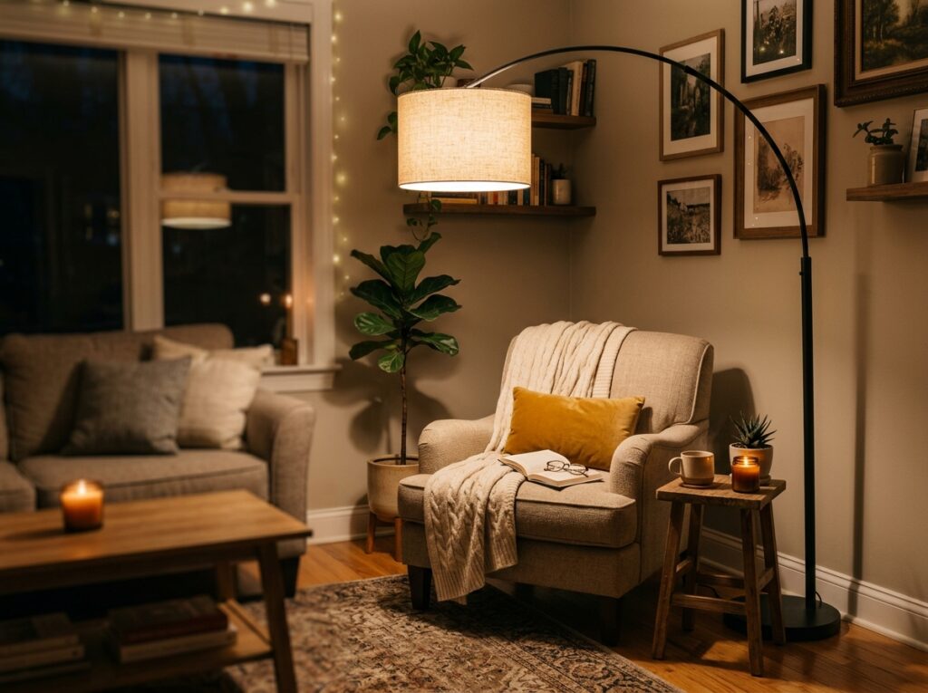 Put a Floor Lamp in Your Darkest Corner